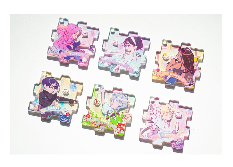 Купить брелоки пазлы Alien Stage New Year's Eve Season SP series